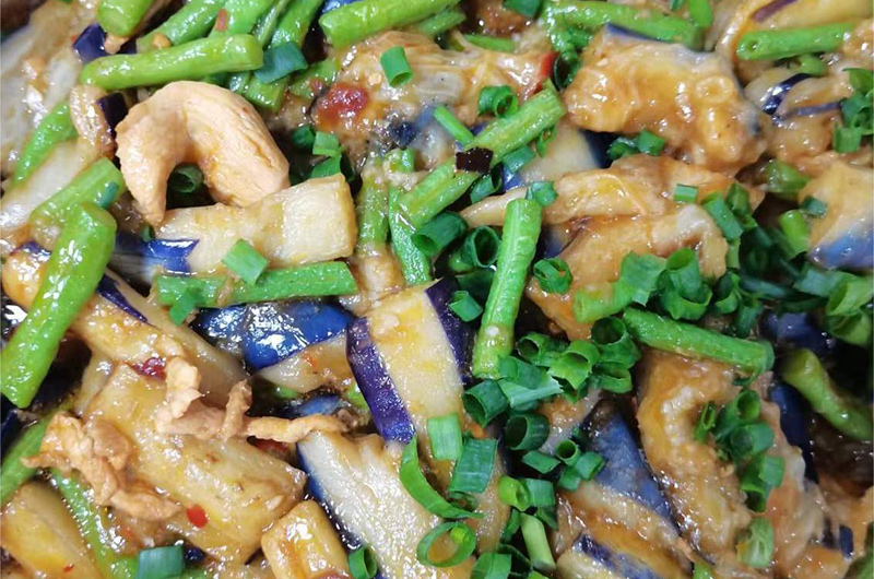 茄子豆角