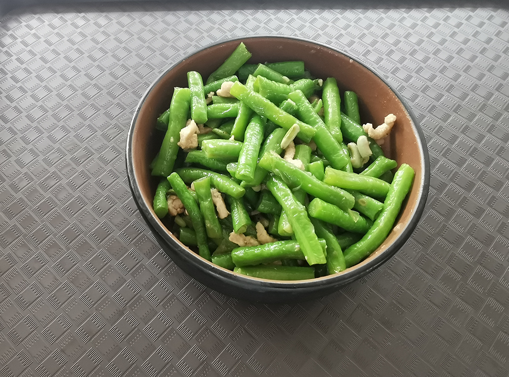 豆角肉沫